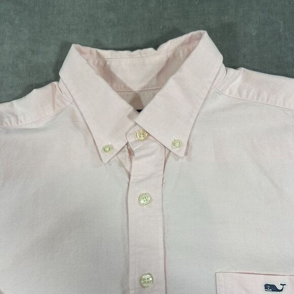Vineyard Vines Mens XL‎ Pink Slim Fit Tucker Button Down Shirt - Picture 2 of 6